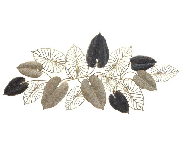 Decoratiune de perete 3D Century, Mauro Ferretti, 131x4.5x61 cm, fier