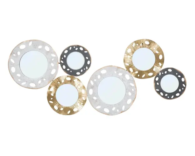 Decoratiune de perete 3D Gloty-B, Mauro Ferretti, 104x46 cm, fier, multicolor