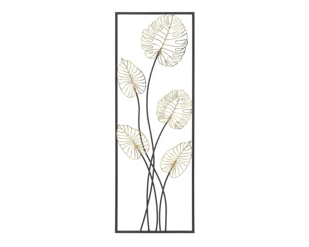 Decoratiune de perete 3D Luxy B, Mauro Ferretti, 31x90 cm, fier, multicolor