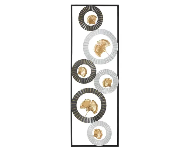 Decoratiune de perete, Art B, Mauro Ferretti, 31x90 cm, fier