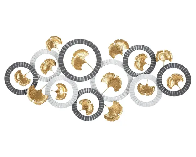 Decoratiune de perete Arty -A, Mauro Ferretti, 126x58 cm, fier, multicolor