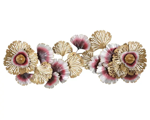 Decoratiune de perete Color -A, Mauro Ferretti, 130x54 cm, fier, multicolor