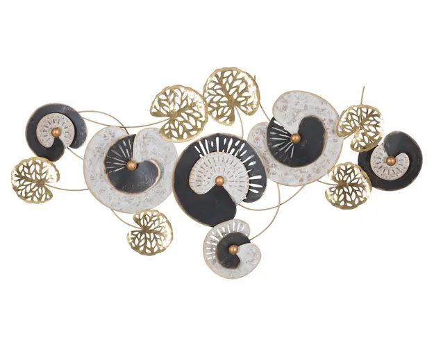 Decoratiune de perete Gloth -A, Mauro Ferretti, 124.5x65 cm, fier, multicolor