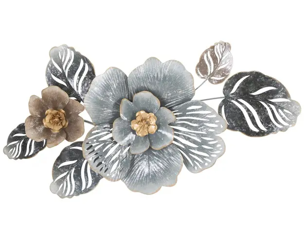 Decoratiune de perete Greys, Mauro Ferretti, 84x48 cm, fier, multicolor