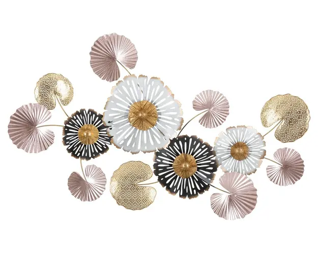 Decoratiune de perete Pinky -B, Mauro Ferretti, 106x60.5 cm, fier, multicolor