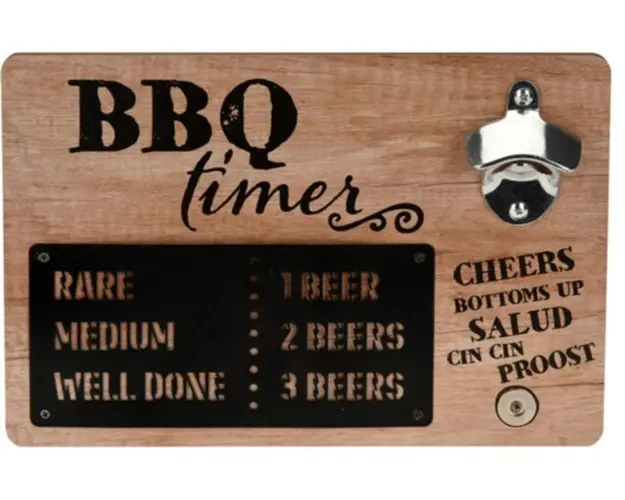 Desfacator BBQ time, 30x20x4 cm, MDF