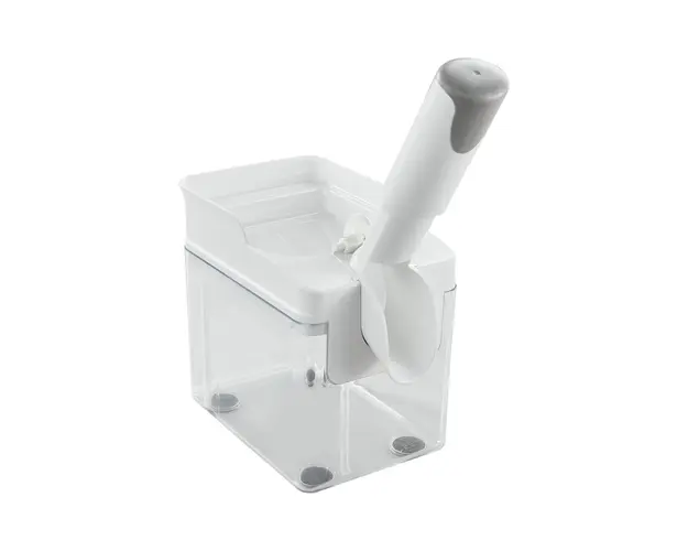 Dispozitiv pentru scos samburi cirese, Leifheit, Cherry, 16.5 x 15 x 16.5 cm, plastic, alb