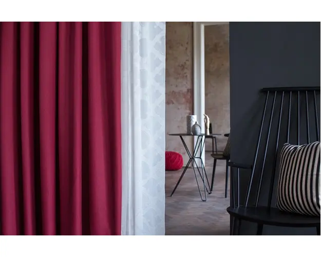 Draperie Mendola Interior, Calpe, 140x245 cm, poliester, bordo