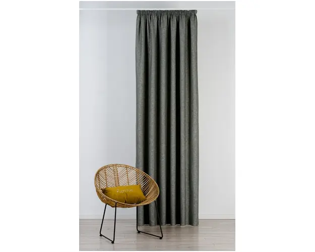 Draperie Mendola Interior, Roquefort, 140x260 cm, poliester, khaki