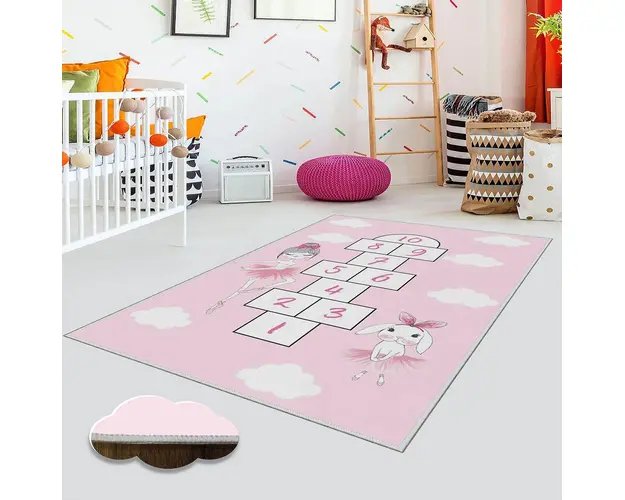 Covor, EEXFAB746, 140x220 cm, Poliester, Multicolor