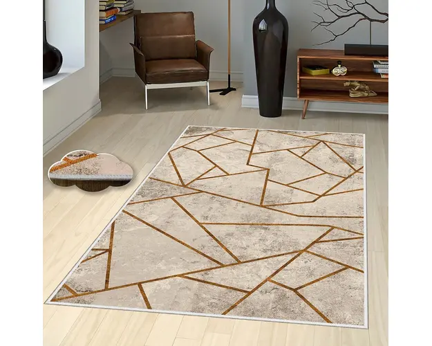 Covor, EEXFAB823, 160x230 cm, Poliester, Multicolor