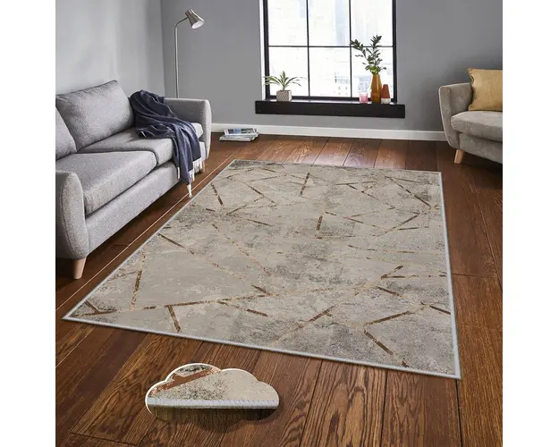 Covor, EEXFAB826, 140x220 cm, Poliester, Multicolor