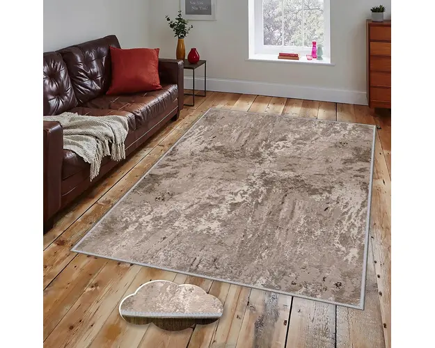 Covor de hol, EEXFAB844, 100x150 cm, Poliester, Multicolor