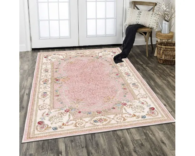 Covor de hol, ELS1800, 80x150 cm, Catifea, Multicolor