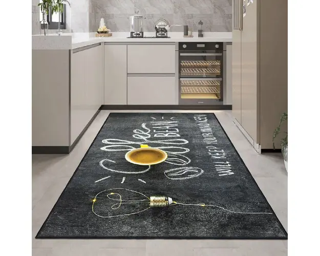 Covor de hol, ELS2186, 80x150 cm, Catifea, Multicolor