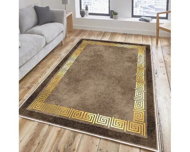 Covor de hol, ELS2405, 80x150 cm, Catifea, Multicolor