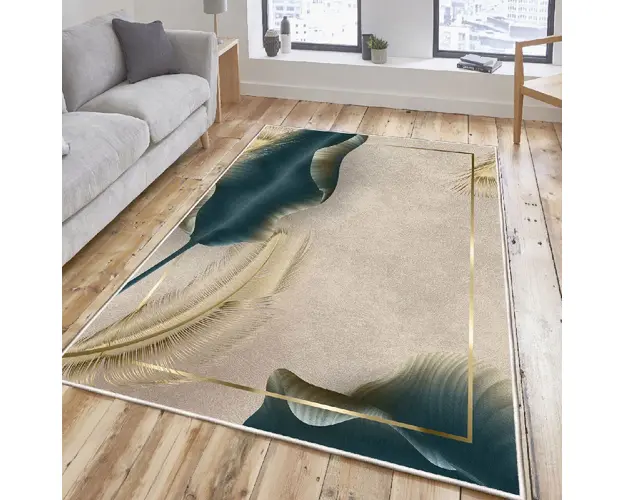 Covor de hol, ELS2435, 100x300 cm, Catifea, Multicolor