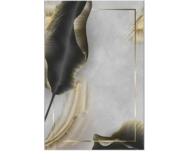 Covor de hol, ELS2435, 80x150 cm, Catifea, Multicolor