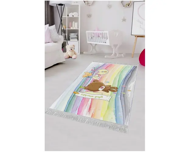 Covor, ELS525, 140x220 cm, Catifea, Multicolor