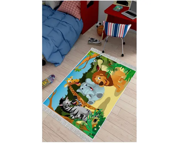 Covor, ELS535, 160x230 cm, Catifea, Multicolor