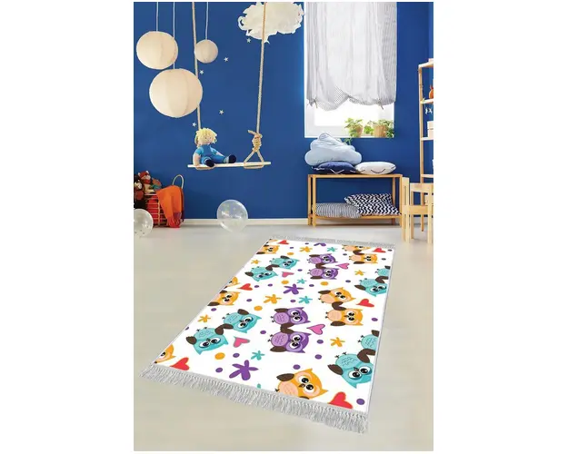 Covor, ELS538, 140x220 cm, Catifea, Multicolor