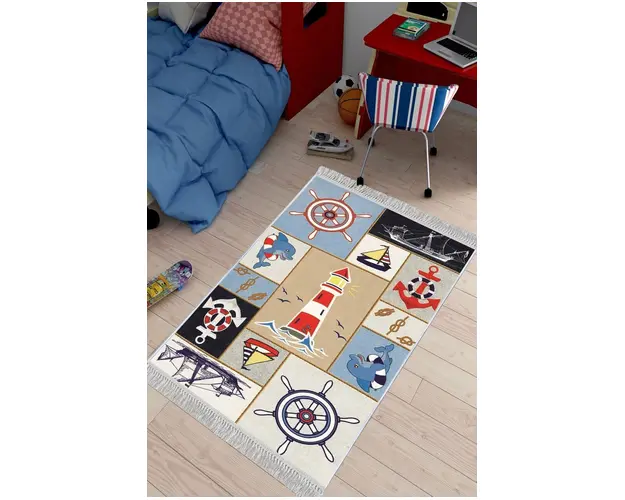 Covor, ELS541, 180x280 cm, Catifea, Multicolor