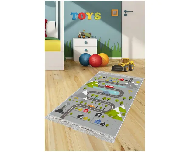 Covor, ELS632, 140x220 cm, Catifea, Multicolor