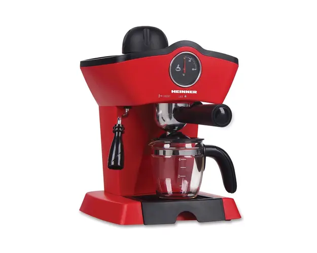 Espressor Charm, Heinner, 800 W, 250 ml, rosu