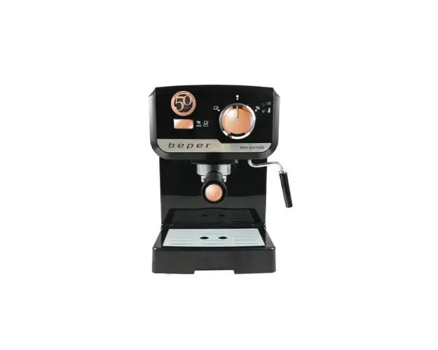 Espressor electric BC.001, Beper, 1140 W, 1.5 L, presiune 15 bari
