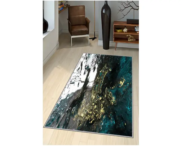 Covor de hol, EXFAB264, 80x200 cm, Poliester, Multicolor