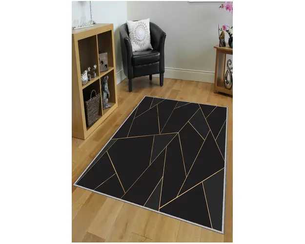 Covor de hol, EXFAB321, 80x200 cm, Poliester, Multicolor