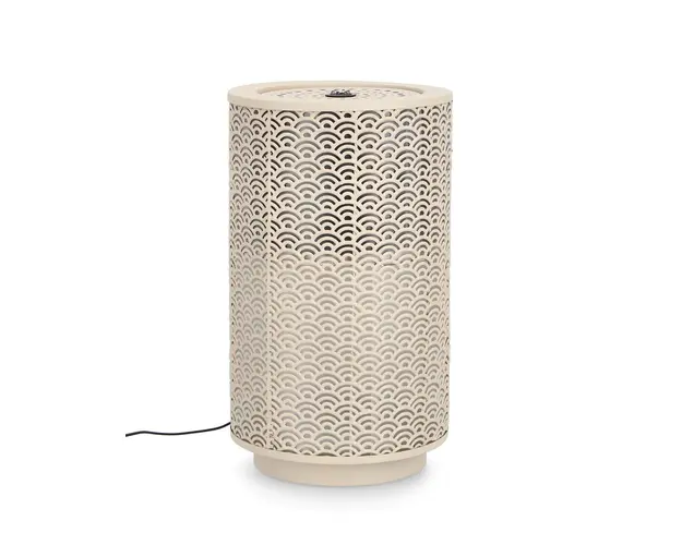 Fantana decorativa cu LED Akira, Bizzotto, 30x51.5 cm, metal, bej