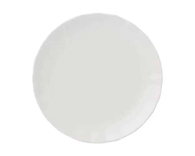 Farfurie intinsa Diana Rustic, Ambition, 27 cm, ceramica, crem