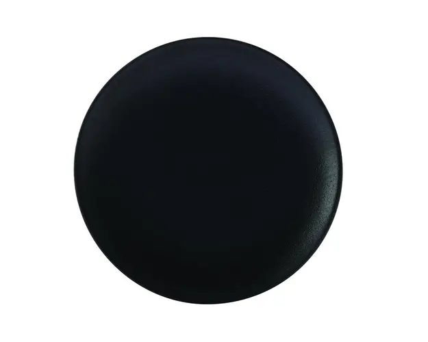 Farfurie pentru desert, Maxwell&amp;Williams, Caviar, 20 cm Ø, portelan, negru