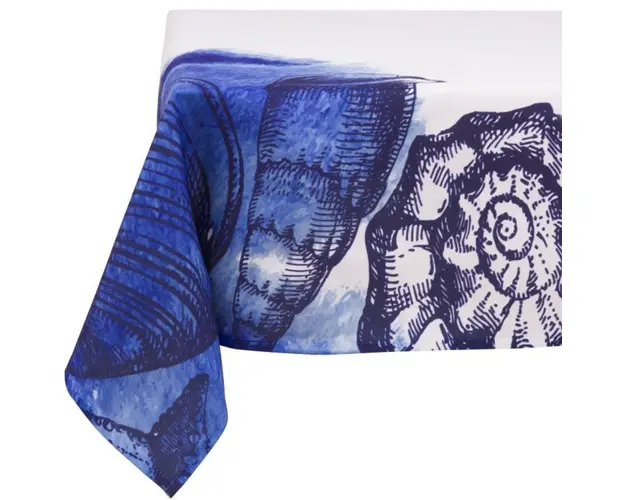 Fata de masa Blue Lagoon, Ambition, 130x160 cm, poliester, albastru