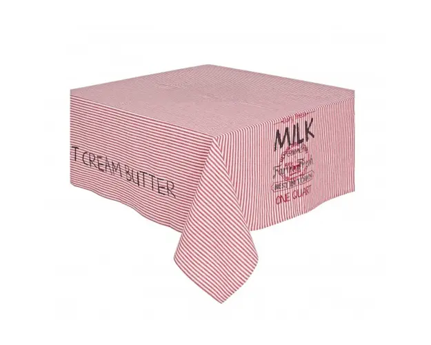 Fata de masa, Dairy, Bizzotto, bumbac, 140x280 cm