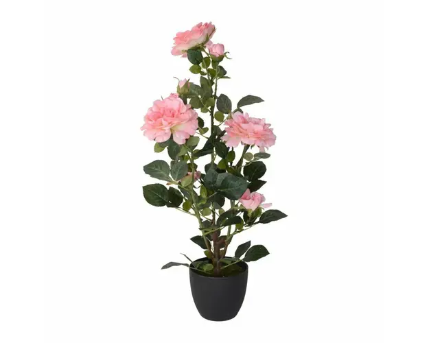 Floare artificiala Rose, H70 cm, polipropilena