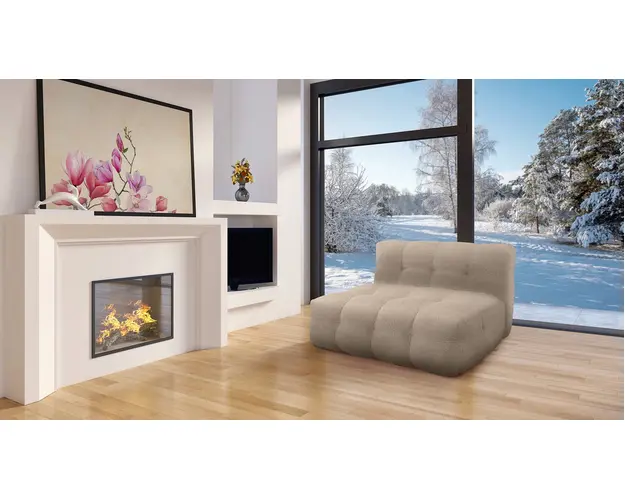 Fotoliu Bellezza, 120x104x72 cm, Bej sand