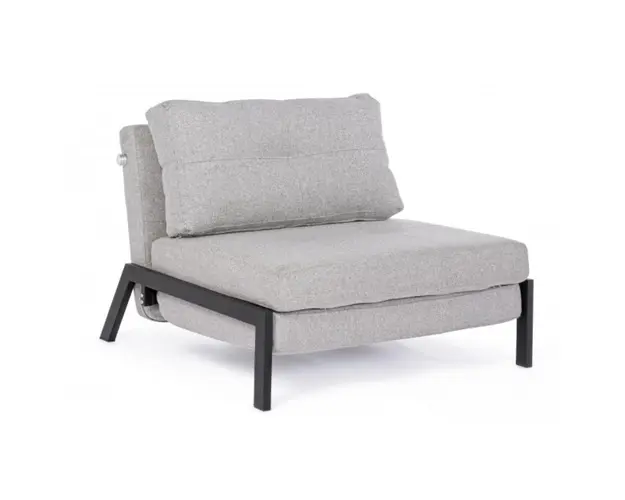 Fotoliu extensibil, Hayden, Bizzotto, 95x96x79 cm, bej