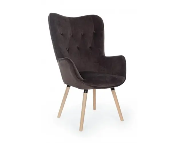 Fotoliu, Juliet Marmot, Bizzotto, 68x76x105 cm, catifea