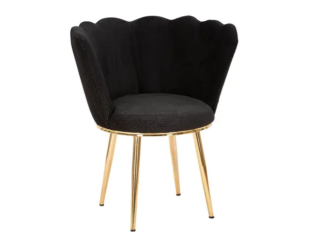 Fotoliu Mindy, Mauro Ferretti, 70x63x83 cm, negru