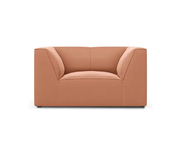 Fotoliu, Ruby, Micadoni Home, BL, 120x93x69 cm, catifea, roz