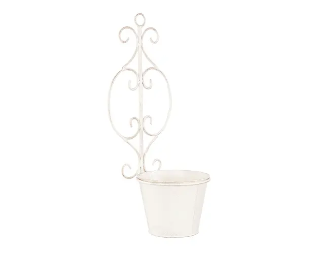 Ghiveci de perete Emily, Bizzotto, 15.5 x 20 x 47 cm, otel