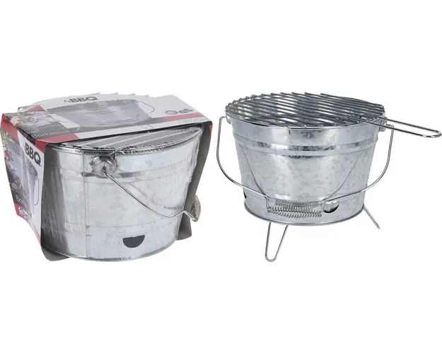 Gratar Bucket, 27x22 cm, zinc