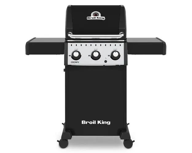 Gratar CROWN 310 Broil King, 118.1x58.4x116.8 cm, inox/fonta, negru/gri