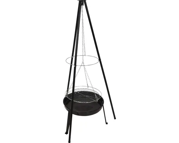 Gratar Kettle, 79x151 cm, zinc, negru