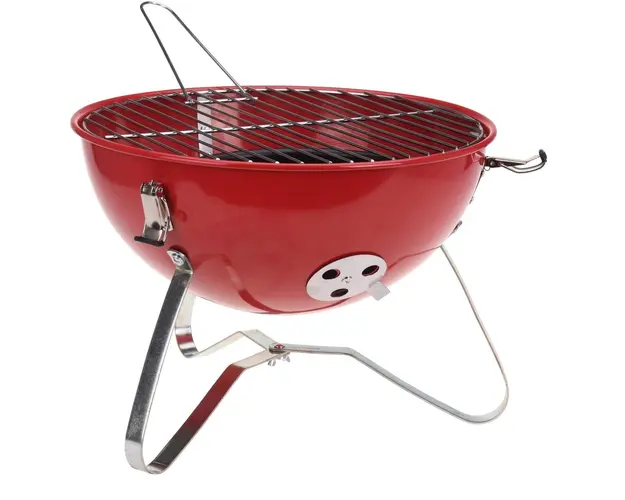 Gratar Spherical, Ø37 cm, crom, rosu