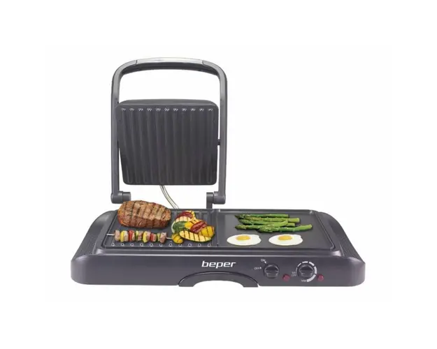 Grill electric multifunctional, Beper, P101TOS501, 600 W