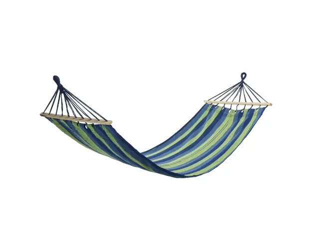 Hamac Exotic Stripes, Heinner, 200x80 cm, verde/albastru