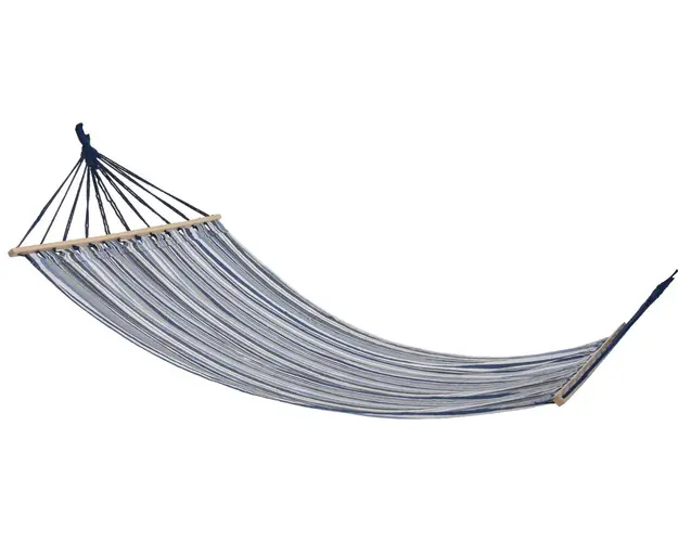 Hamac Stripe, 200x150 cm, policoton, albastru